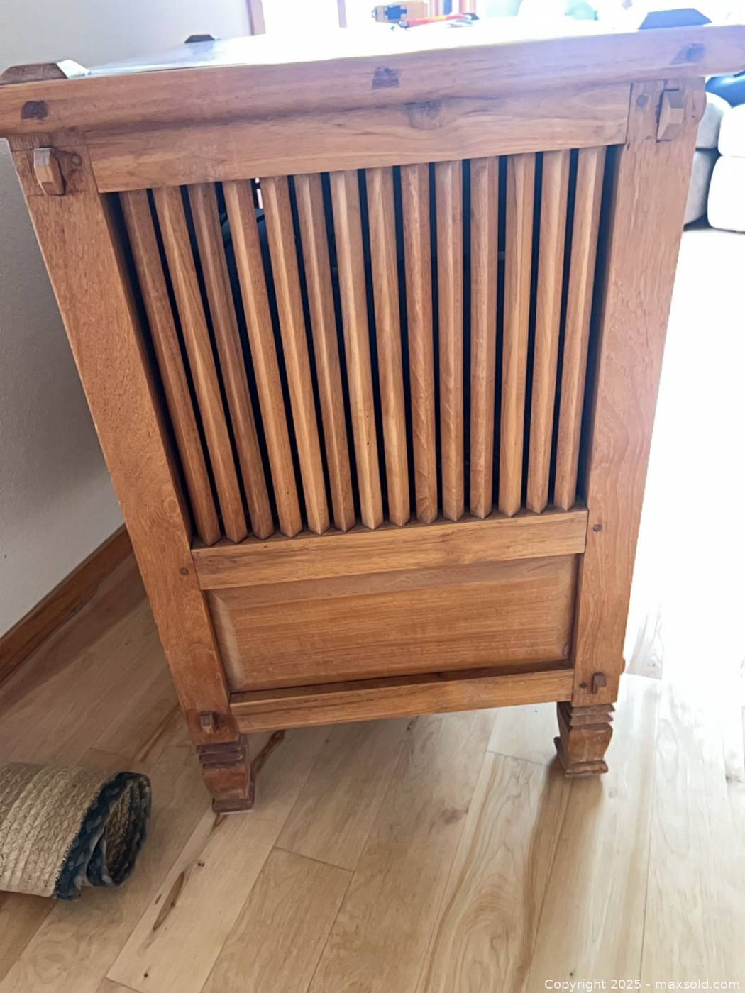Solid Wood Media Cabinet | Maxsold