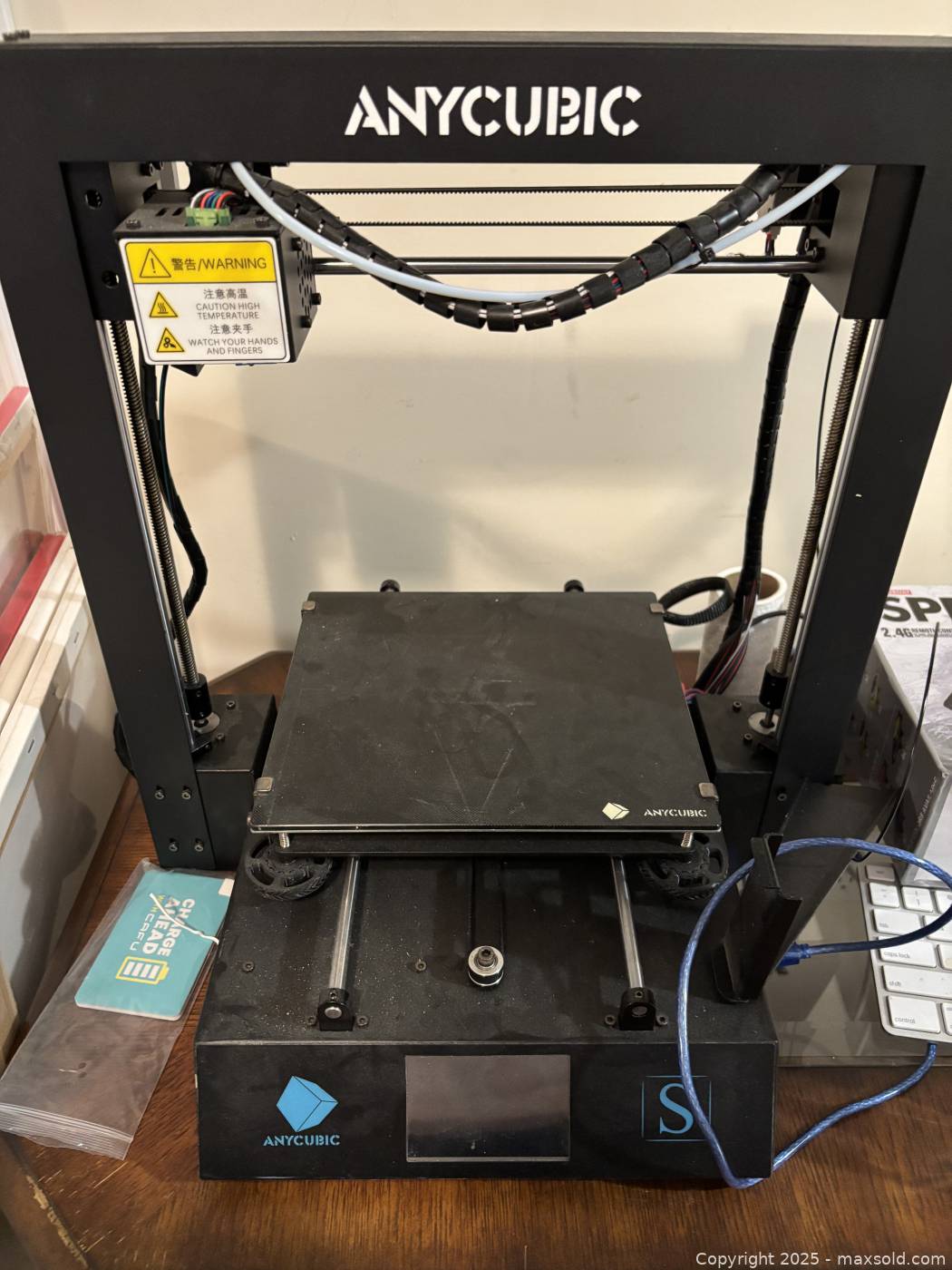 Anycubic Mega S 3D Printer With Filament | Maxsold