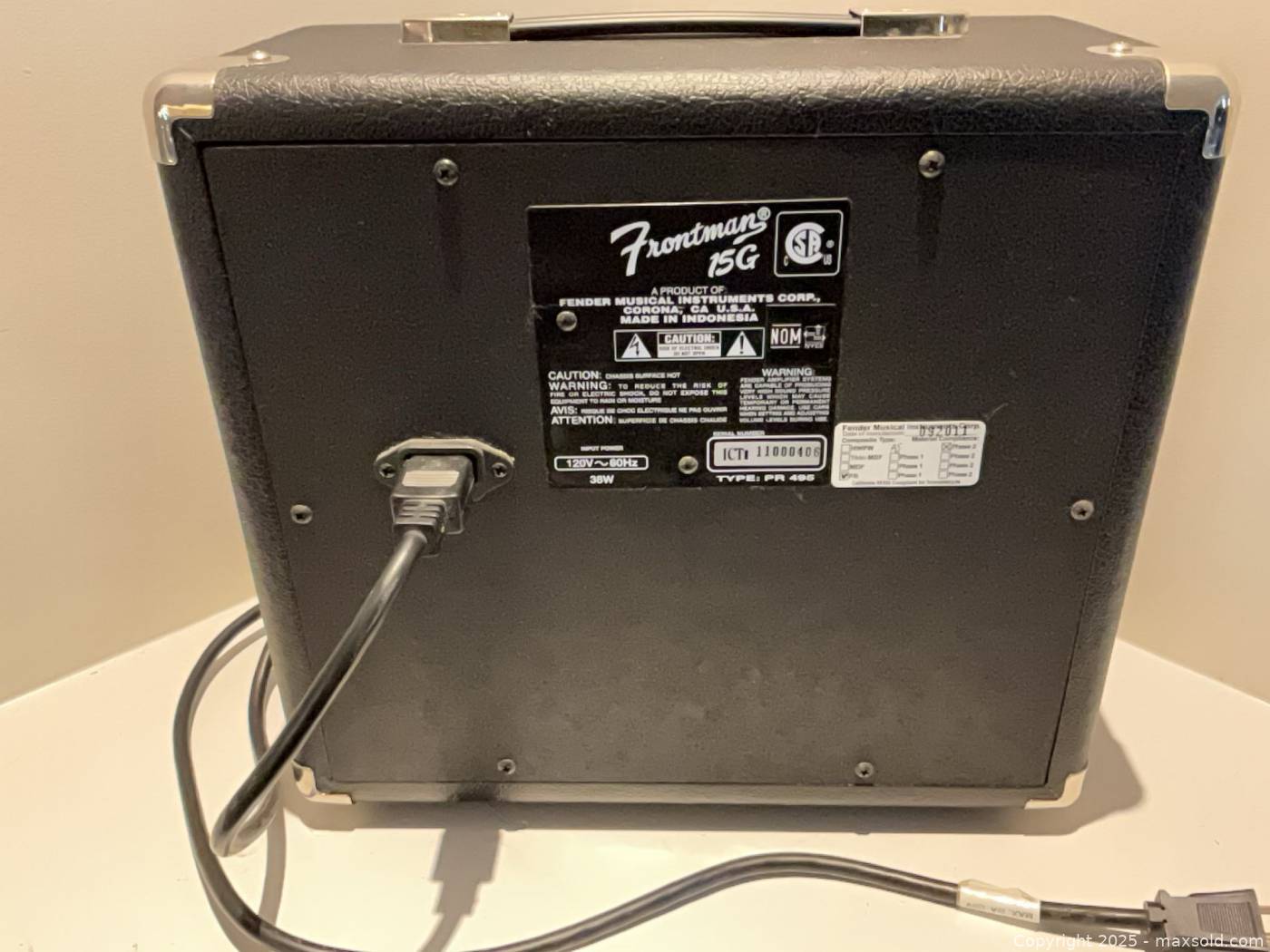 Fender Frontman 15G guitar amplifier | Maxsold