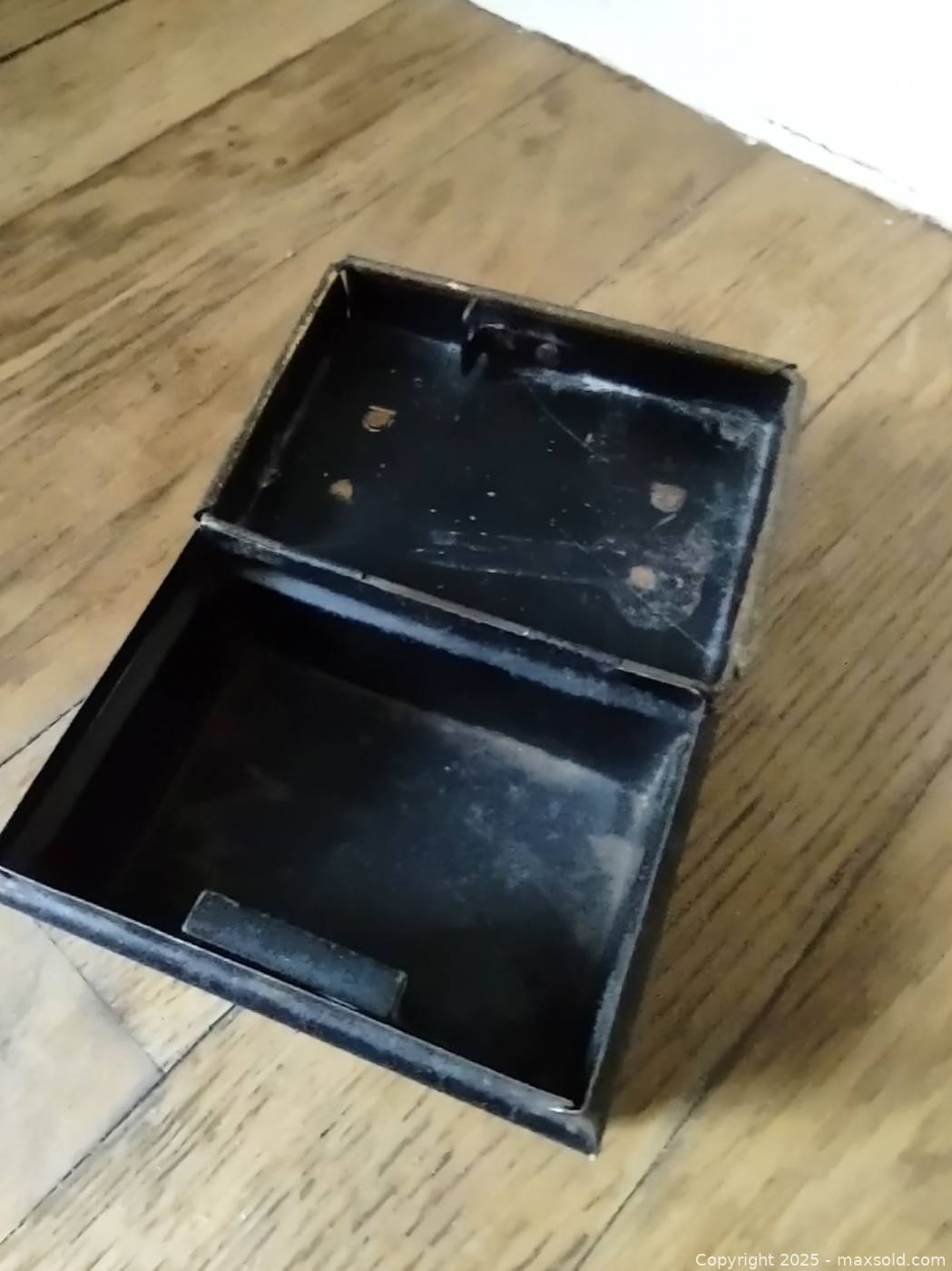 Miniature Antique Metal Cash Box | Maxsold