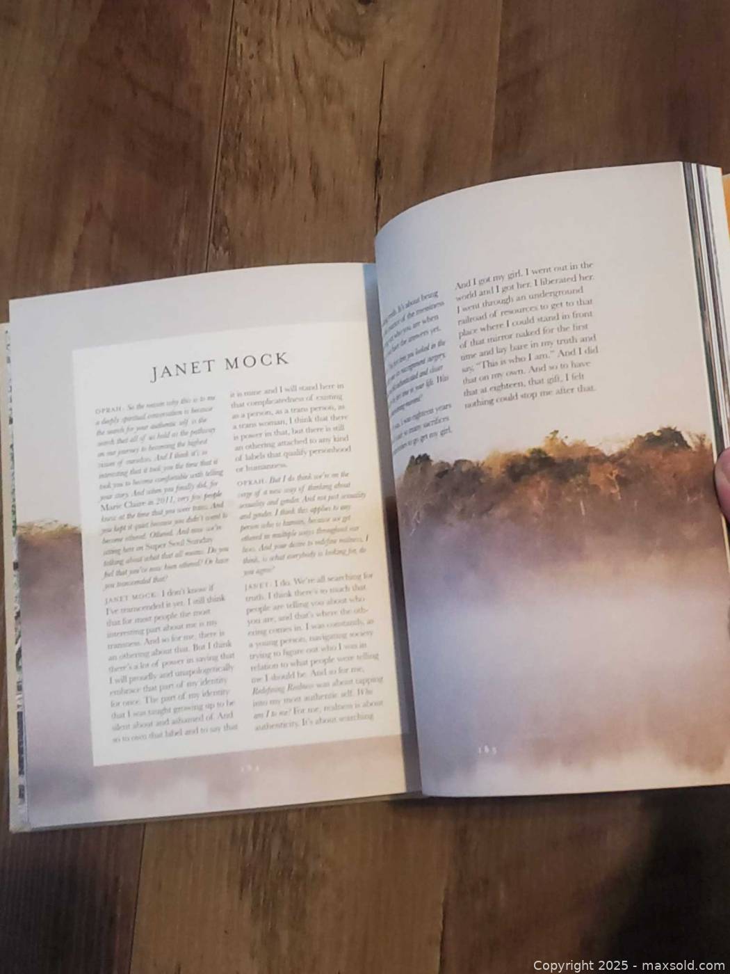 The Wisdom of Sundays Hardcover Book Maxsold
