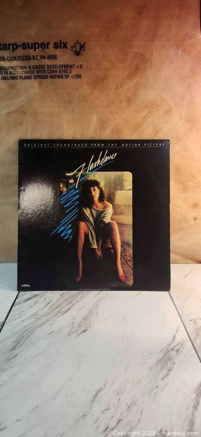 Flashdance original motion picture soundtrack vinyl LP | Maxsold