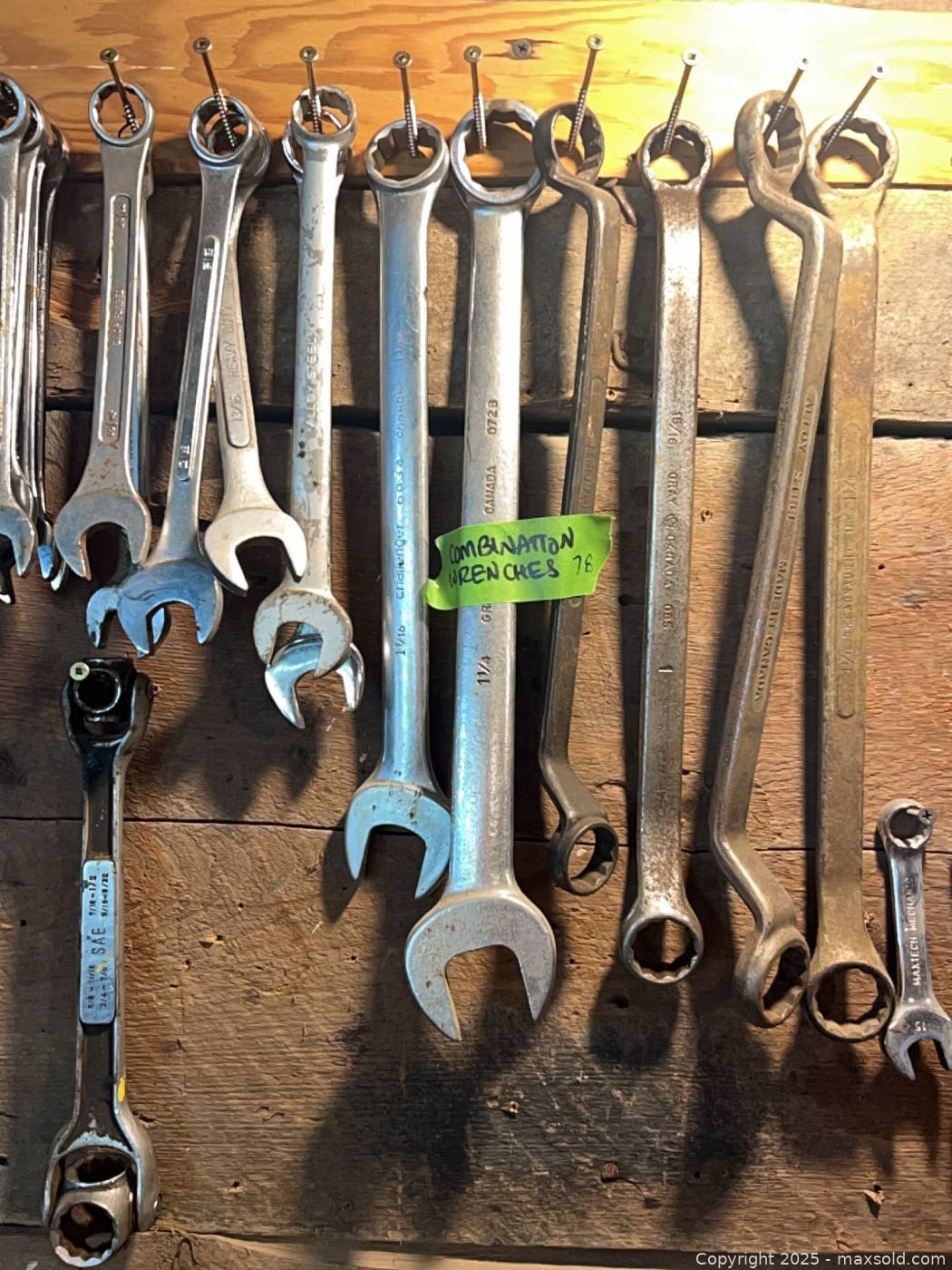 Assorted SAE Combination Wrenches ~75 pc | Maxsold