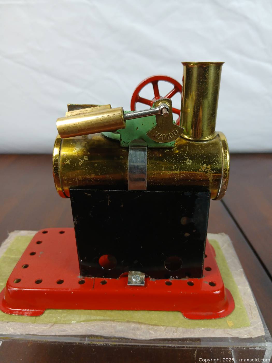 Magnifique Voiture à Vapeur Ancienne Manod Grand Model - État D'origine