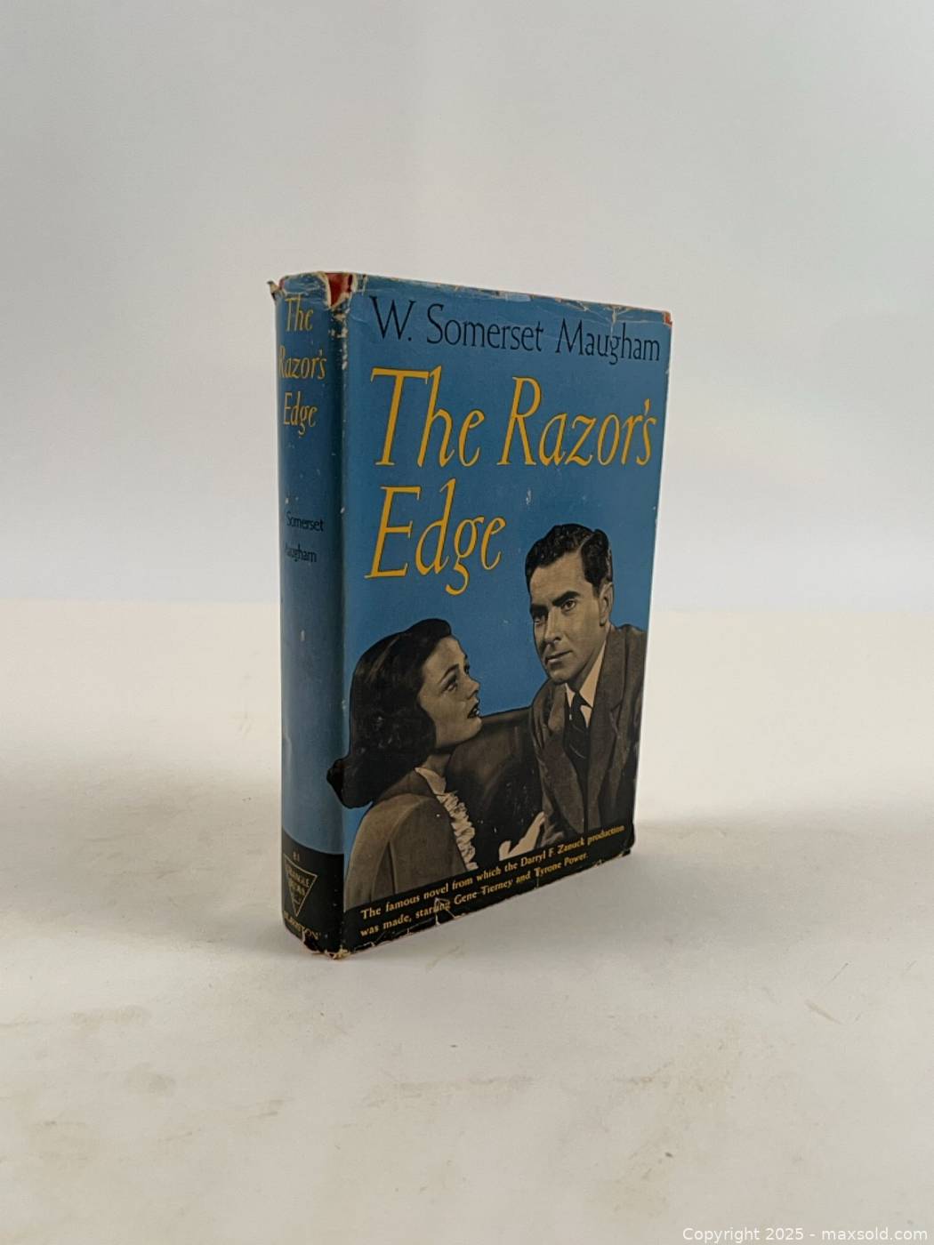 The Razor's Edge 1946 Triangle Books The Razor's Edge by W. Somerset Maugham with Dust ...