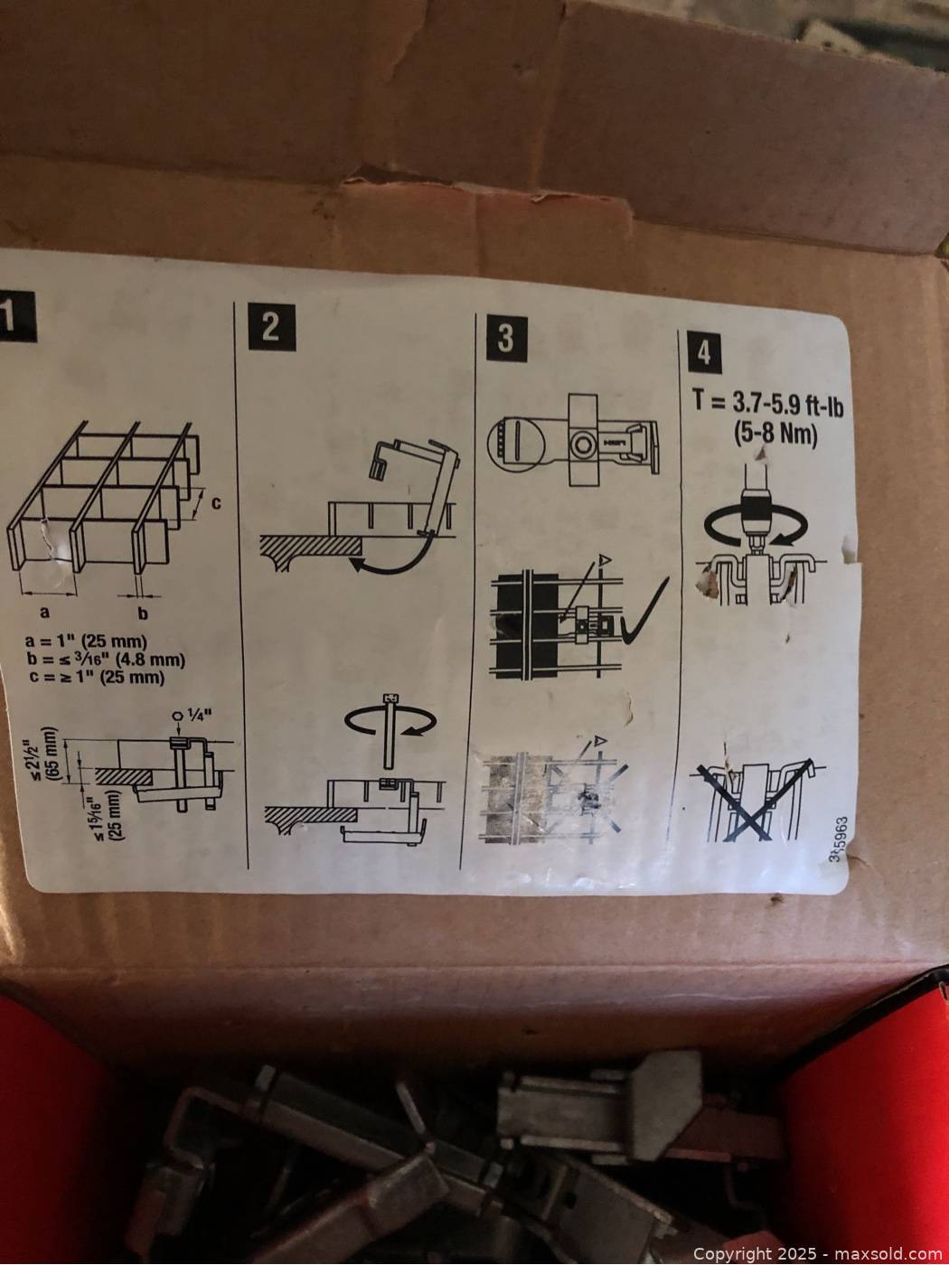 Grating Fasteners Bisc Hilti grating fasteners, box | Maxsold