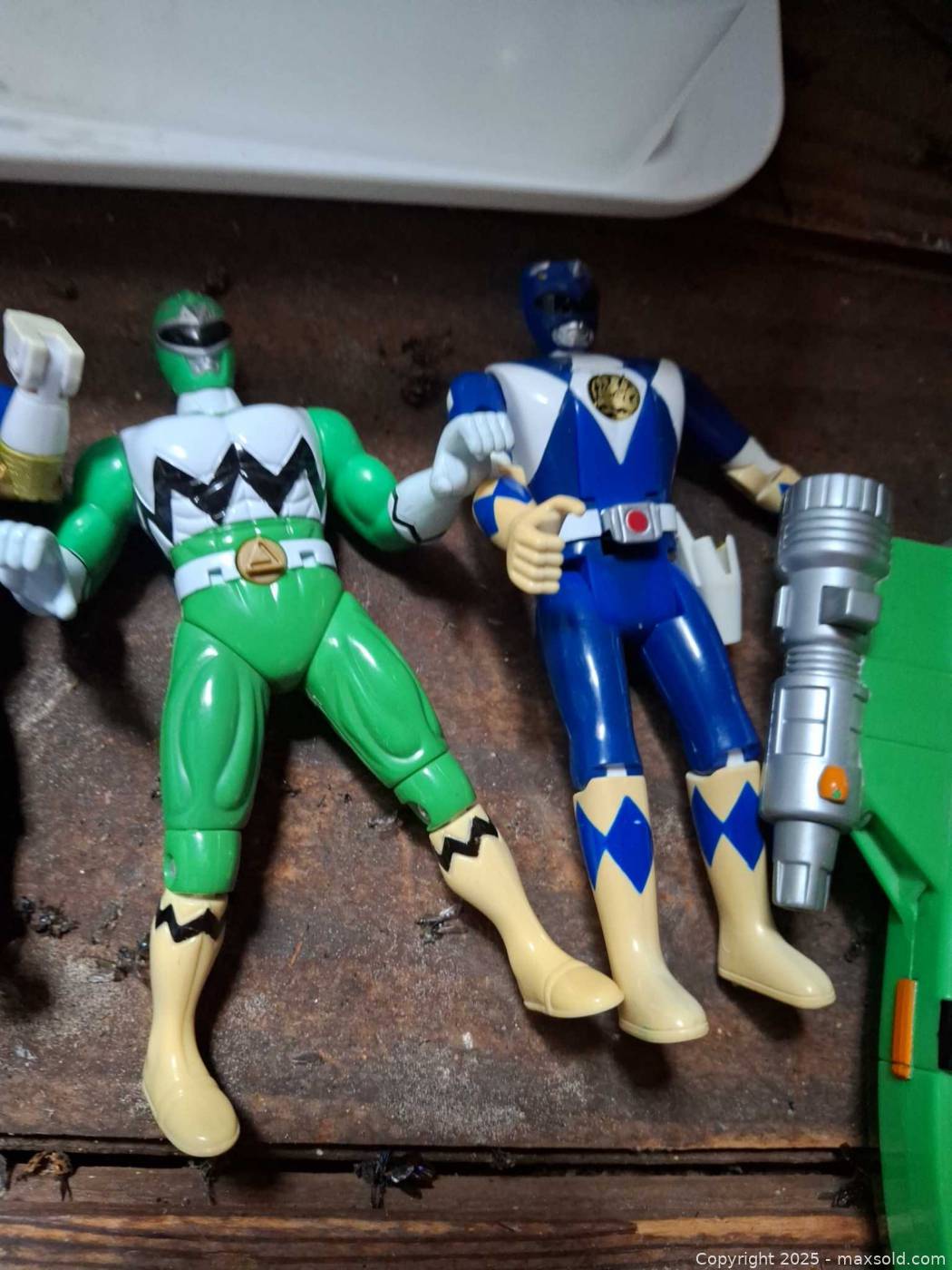Power Rangers action figures, vehicle, accessories | Maxsold