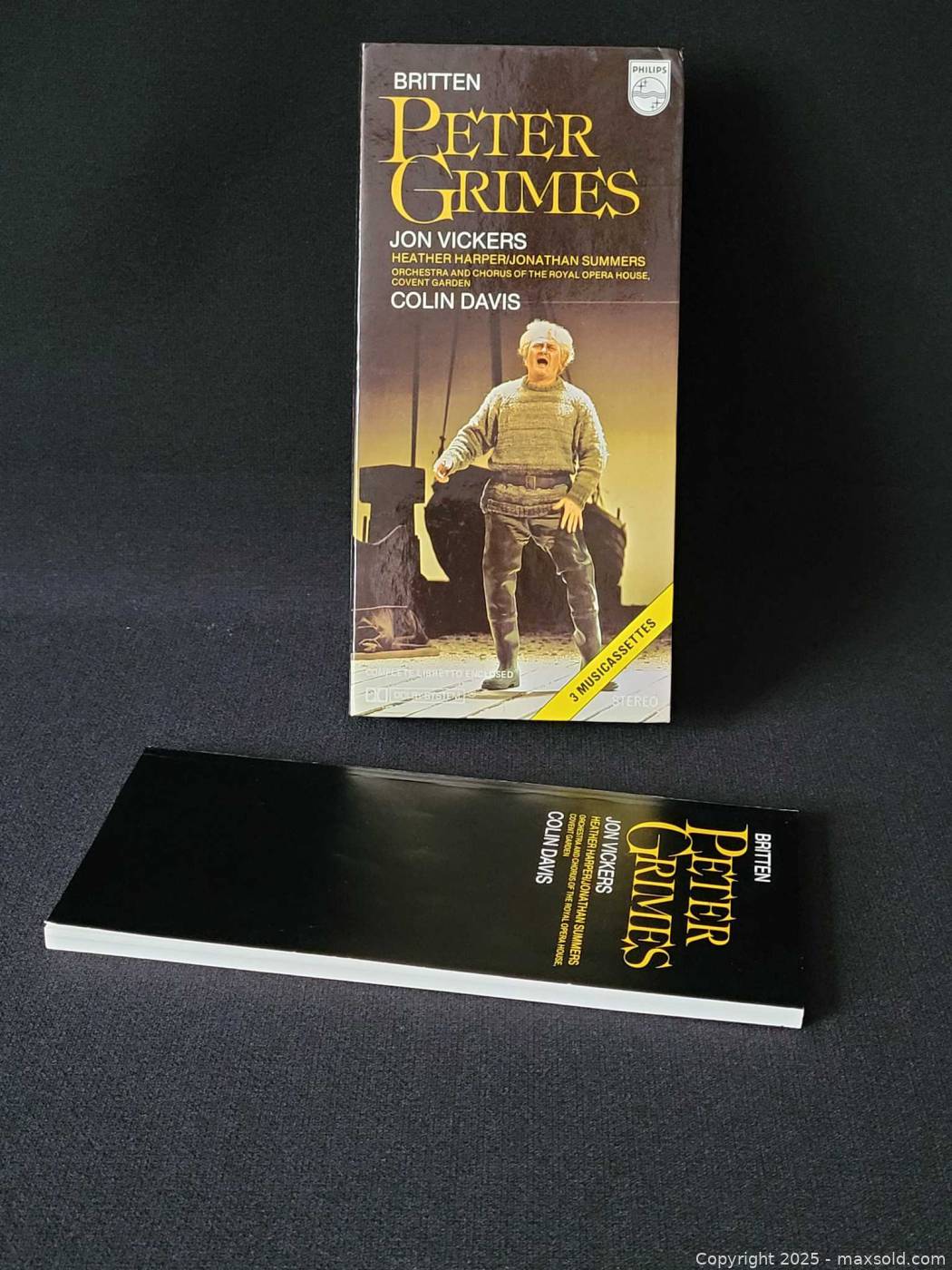 Opera cassette box sets: Peter Grimes, Carmen, La Bohème, Messiah | Maxsold