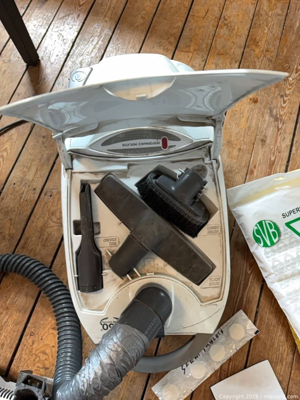 Kenmore HEPA canister vacuum with accessories | Maxsold