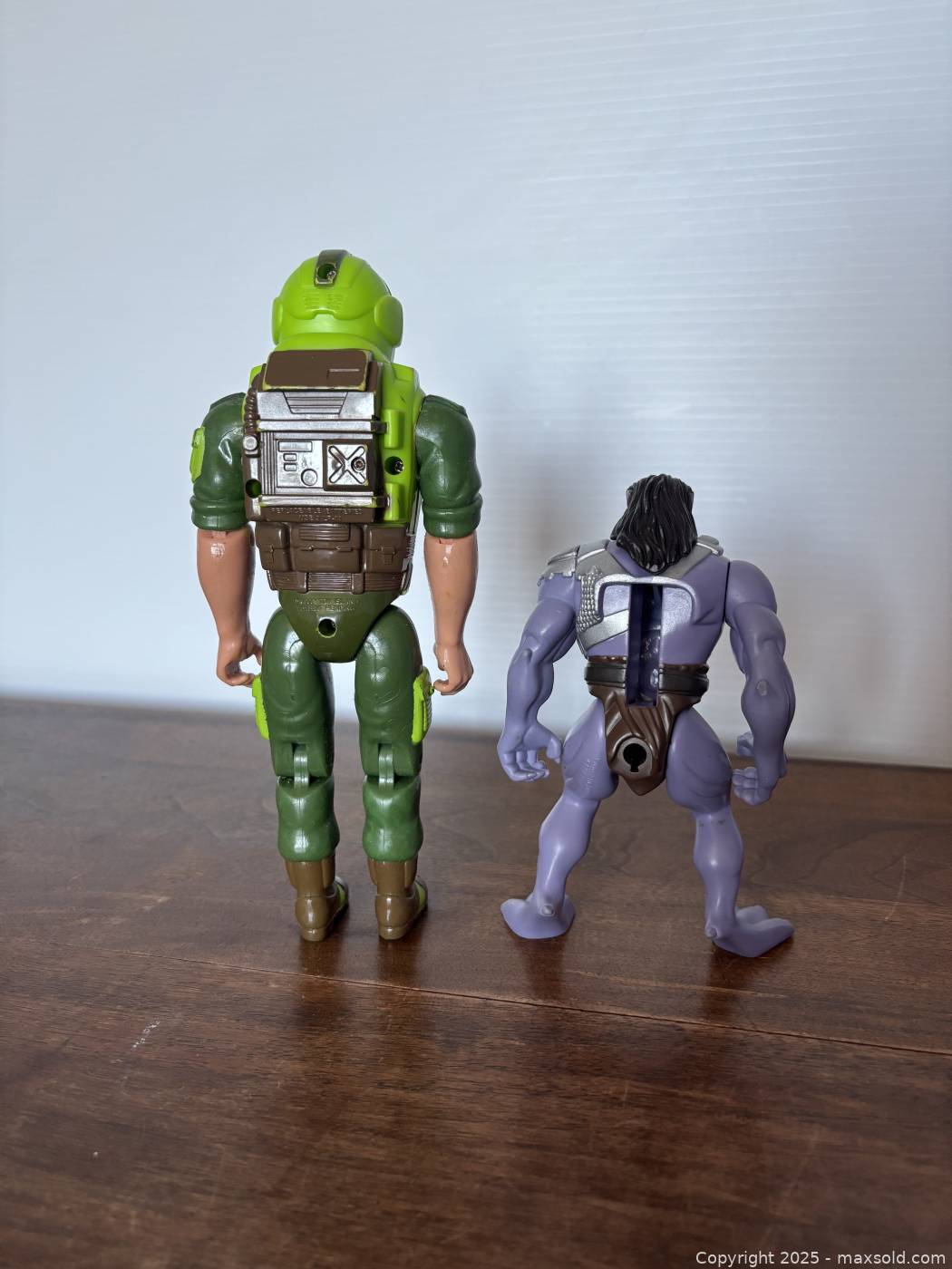 1992 Video Command Lizard & 1995 Power Wing Goliath action figures ...