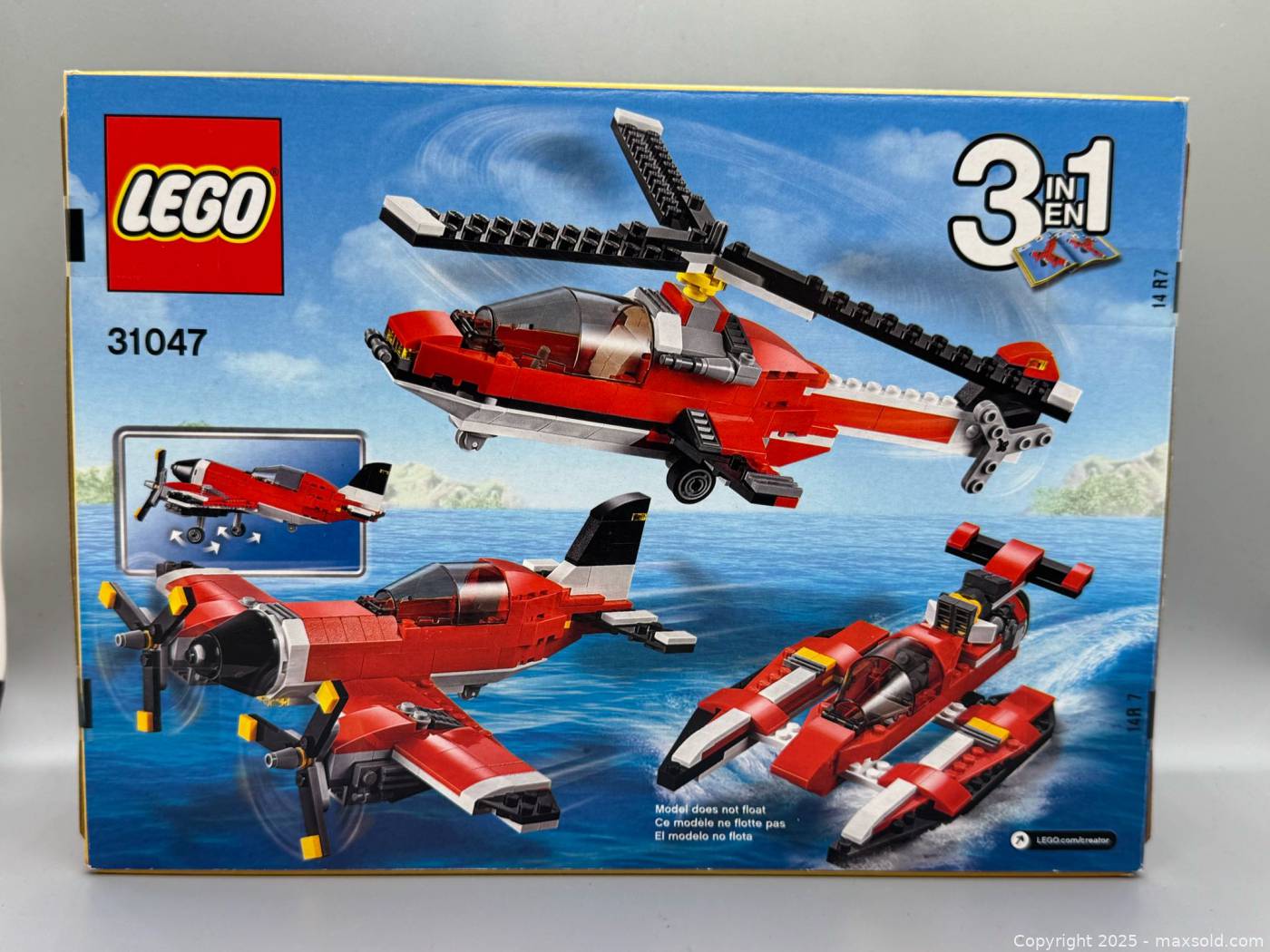 LEGO Creator Propeller Plane 31047 set | Maxsold