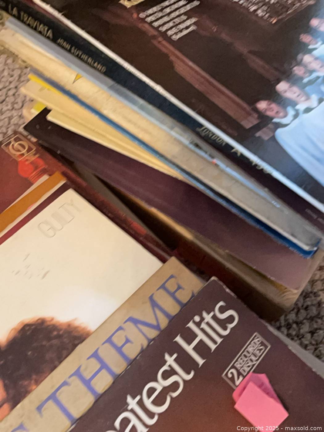 Records All Over Assorted Vinyl Records | Maxsold