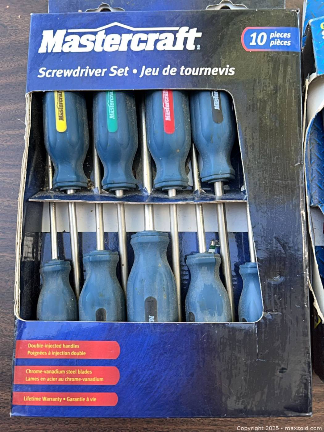 Set Clef Mastercraft Mastercraft 10-Piece & 5-Piece Screwdriver Sets | Maxsold