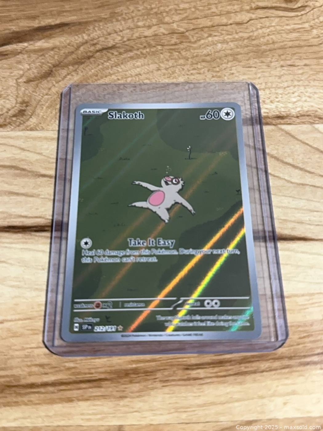 Slakoth Pokémon TCG card | Maxsold