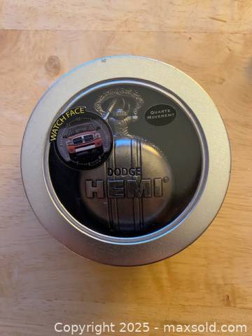 Dodge Hemi pocket watch with chain and case | Maxsold