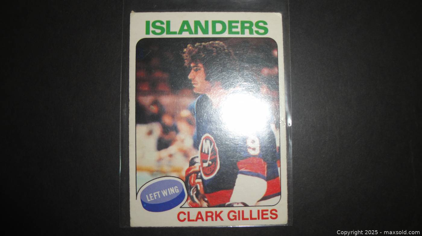 1975-76 O-Pee-Chee Clark Gillies rookie card #199 | Maxsold