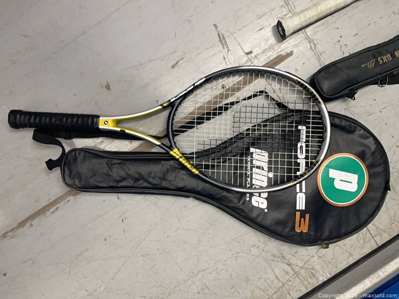 Raquette De Tennis Estusa Supra Boron Graphite - Taille 4-5/8 - Occasion Bon état - Avec Housse
