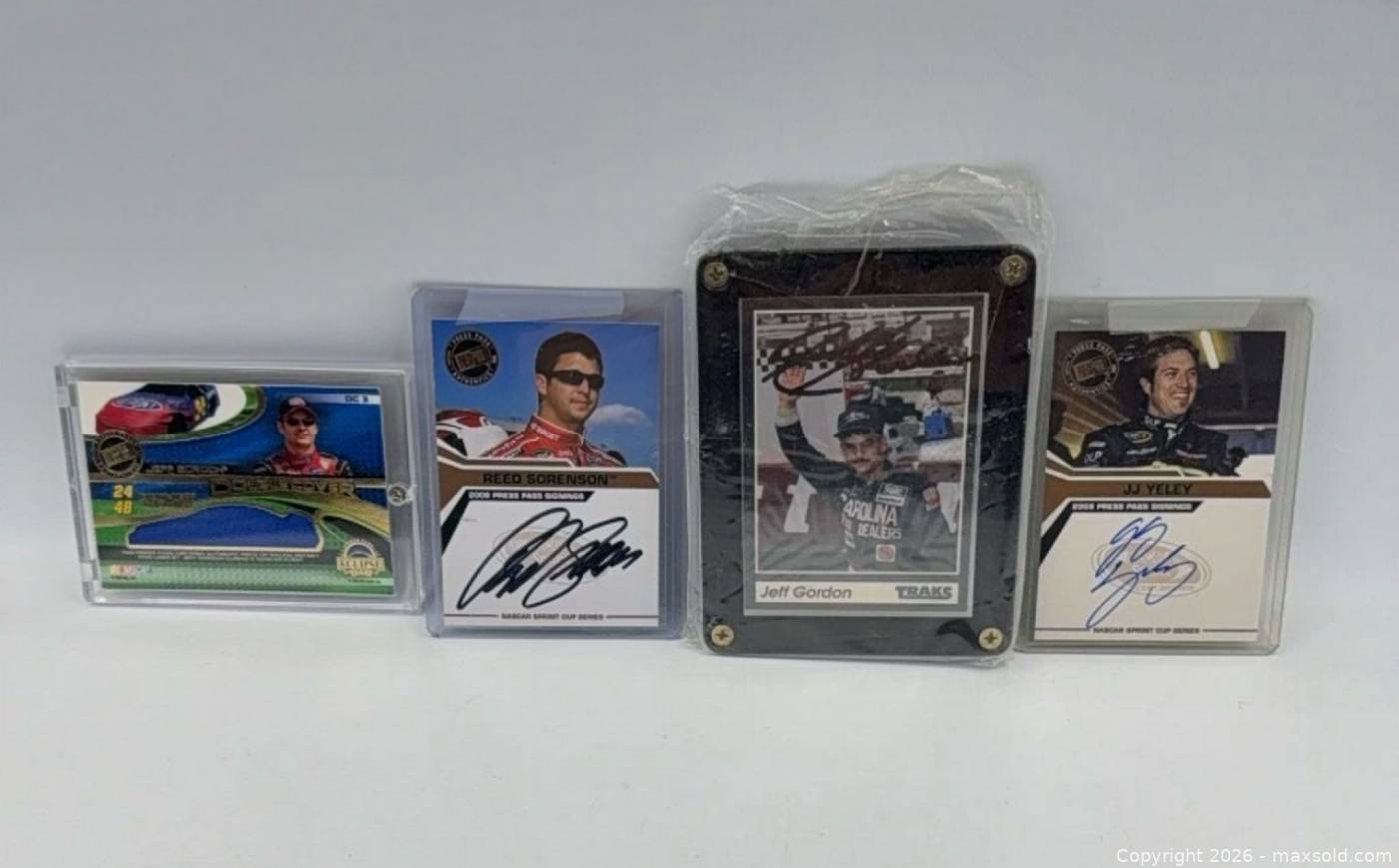 14 racing driver trading cards | Maxsold