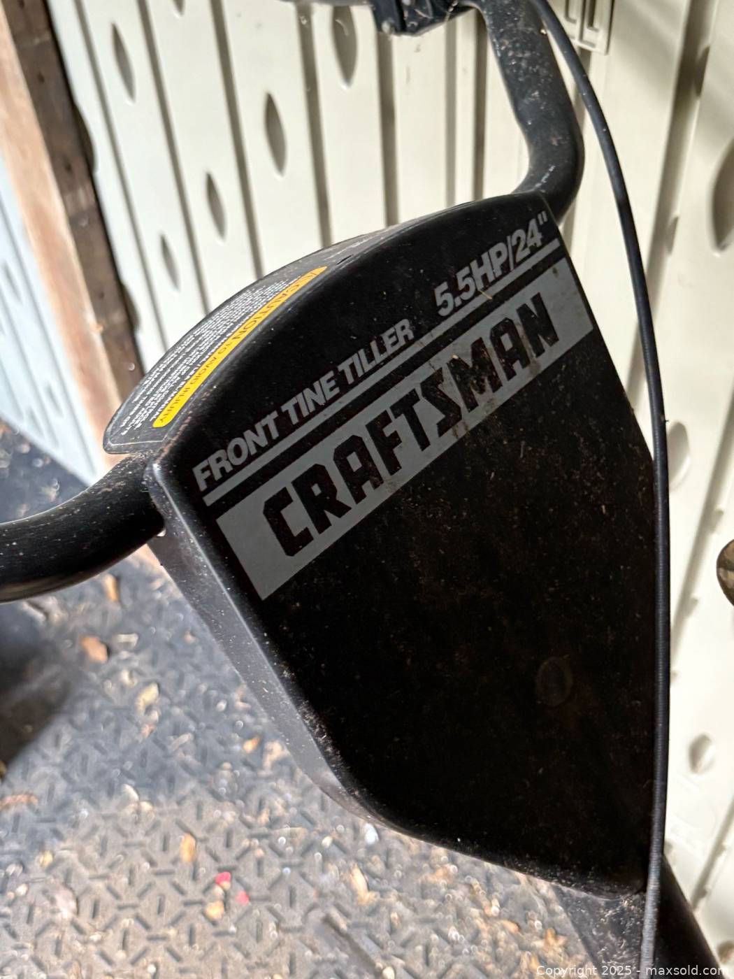 Craftsman 24" Front Tine Tiller 5.5-HP Gas | Maxsold