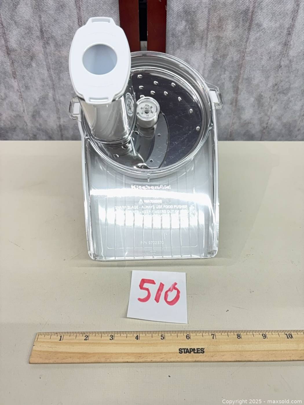 Kitchenaid Plastic Rotor KitchenAid rotor slicer/shredder 9702370 | Maxsold