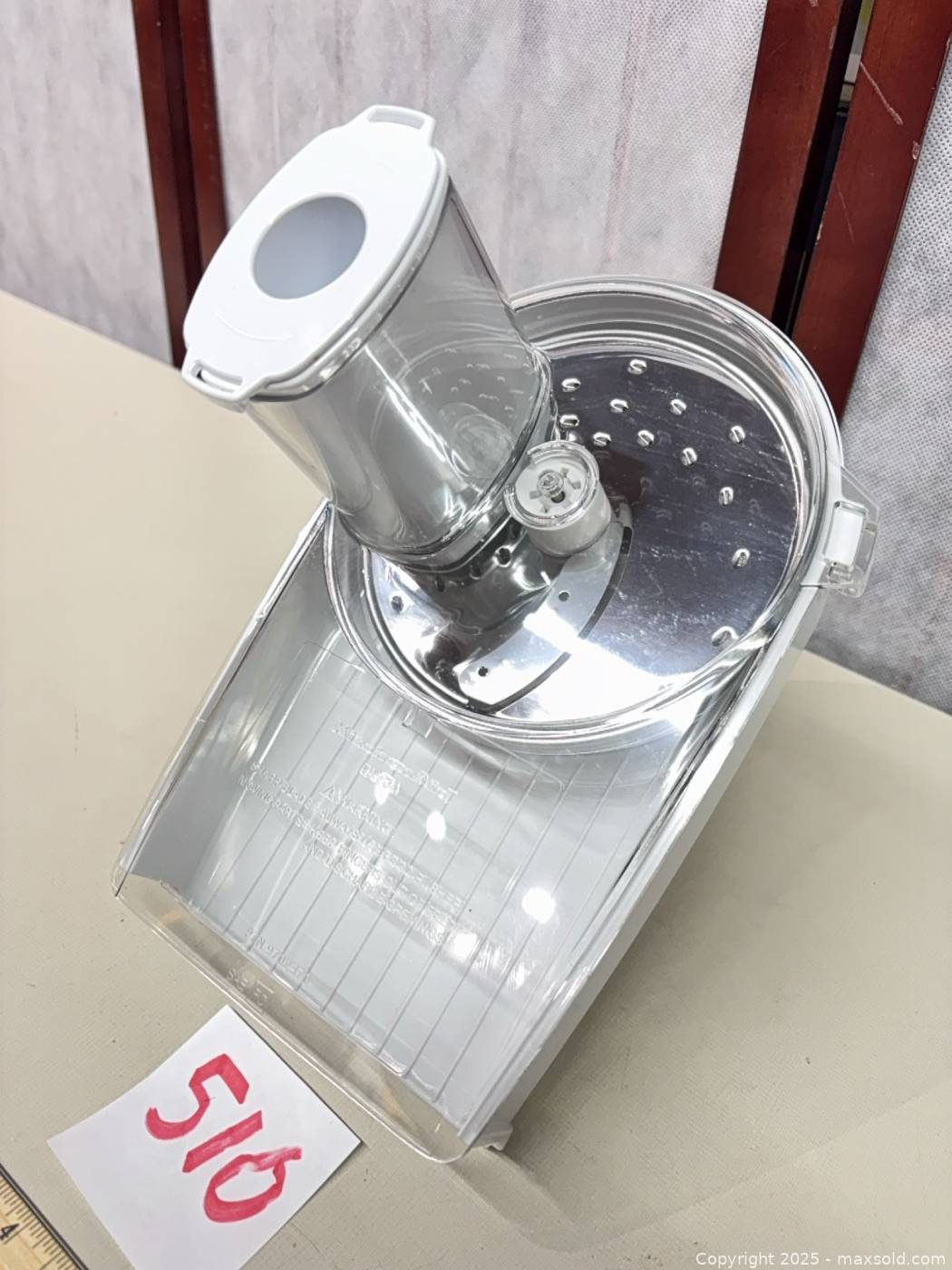 Kitchenaid Plastic Rotor KitchenAid rotor slicer/shredder 9702370 | Maxsold