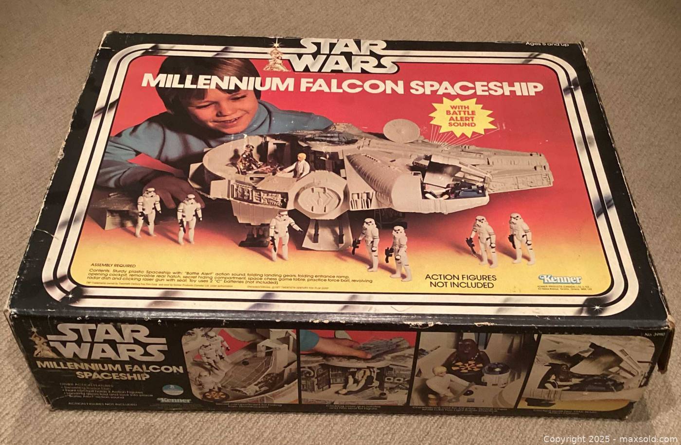 1979 Kenner Star Wars Millennium Falcon box | Maxsold