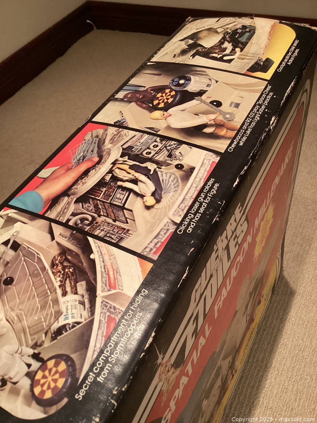 1979 Kenner Star Wars Millennium Falcon box | Maxsold