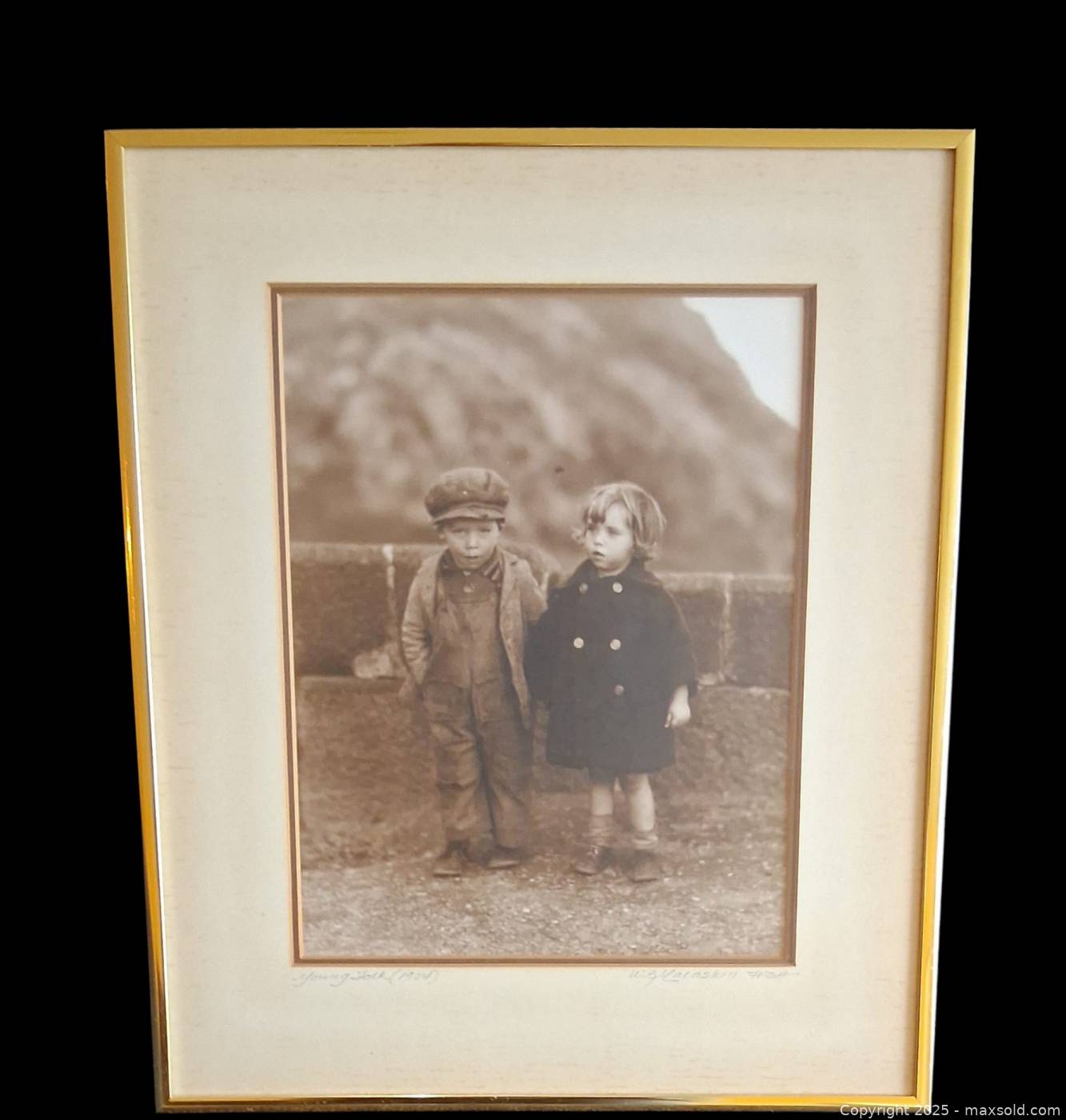 Wallace R Macaskill Wallace R. MacAskill signed photograph “Young Folk” | Maxsold