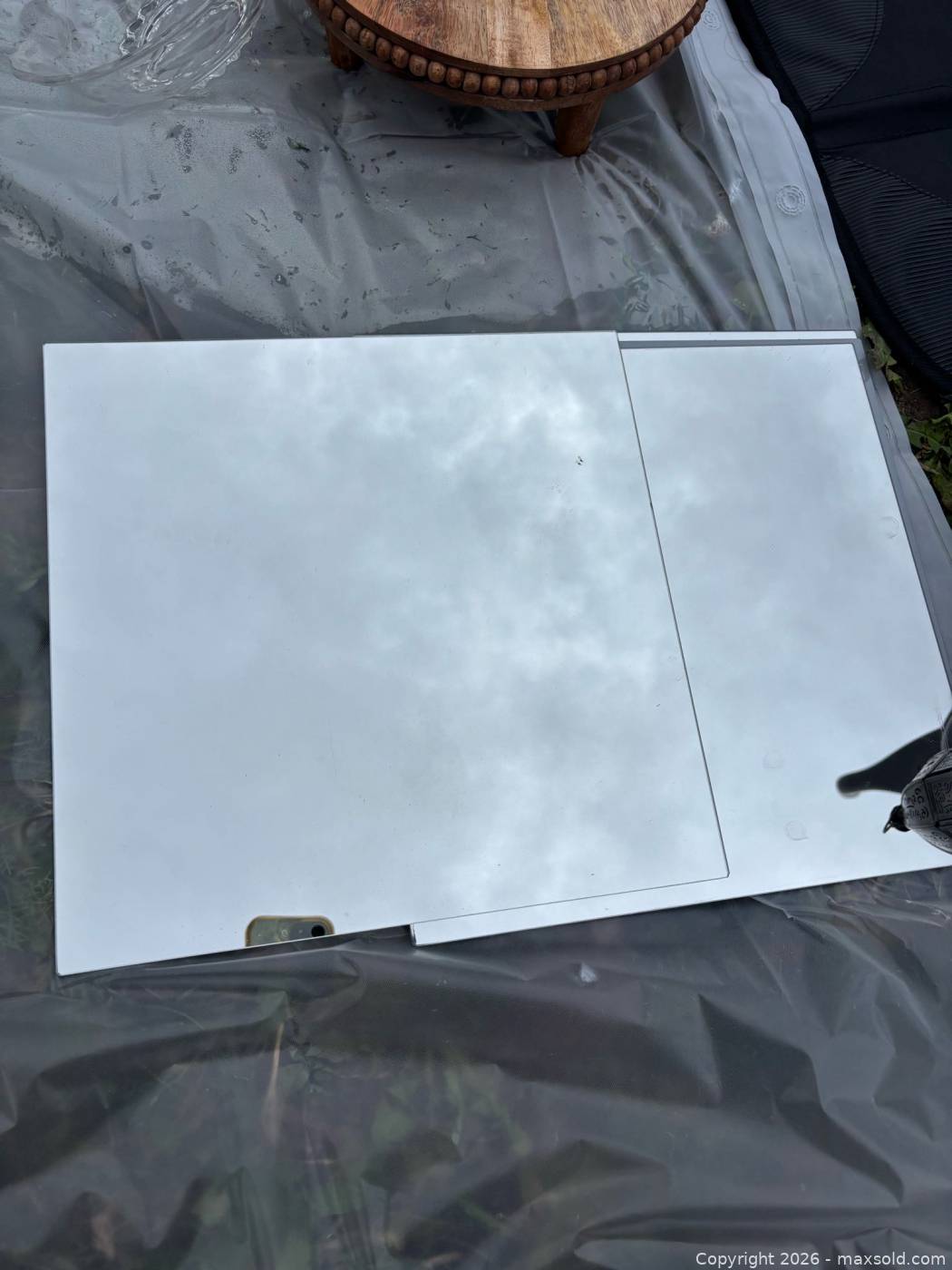 Four square IKEA mirrors 11 3/4 in | Maxsold