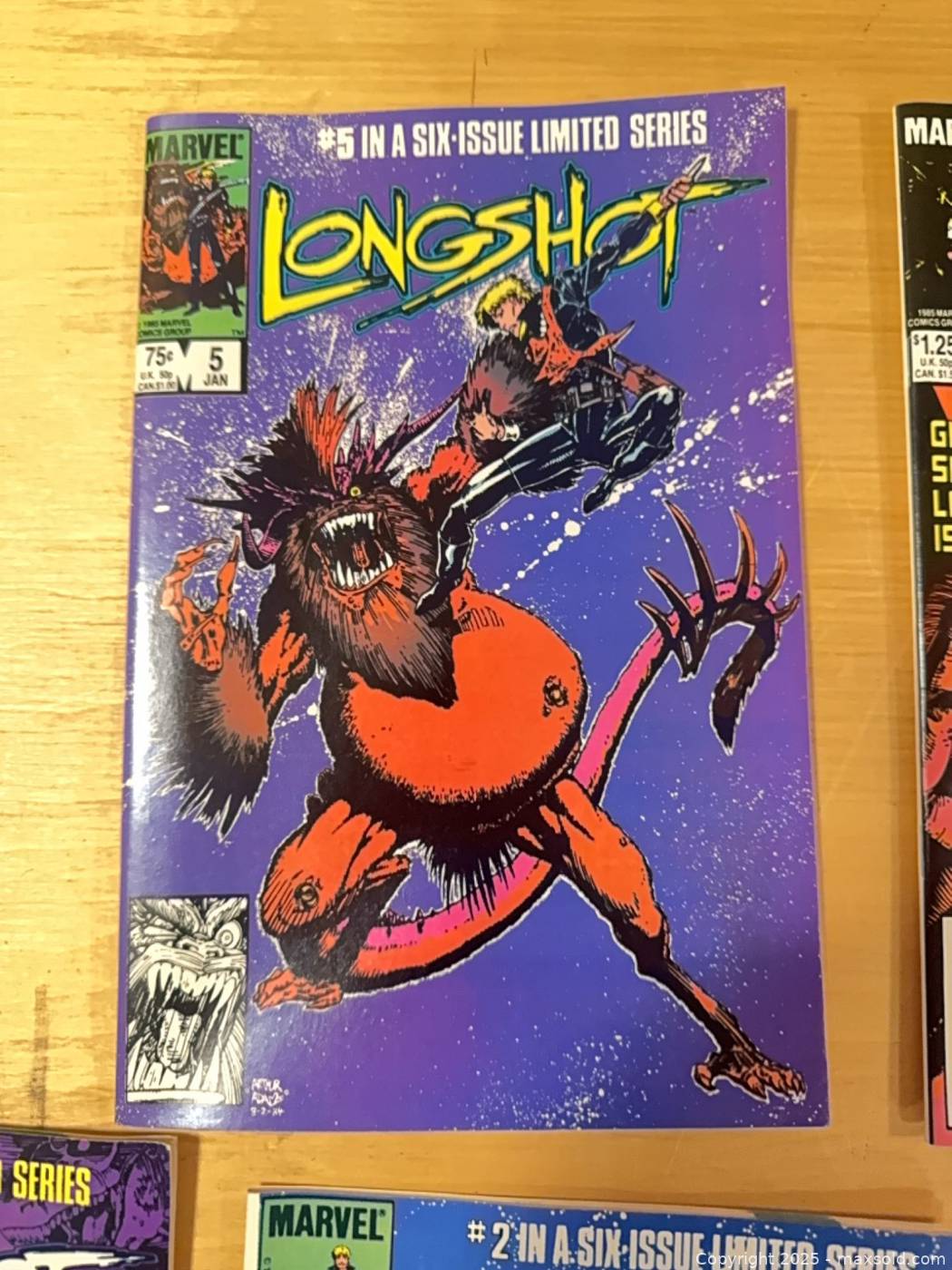 Marvel Longshot #1-6 comic book set | Maxsold