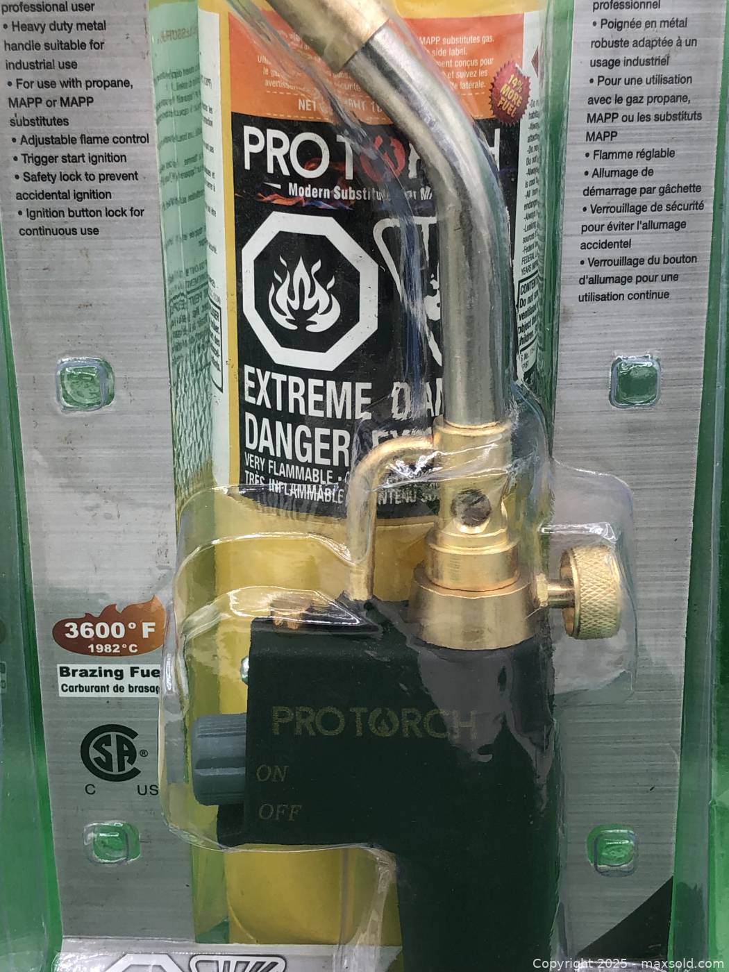 ProTorch high-intensity torch kit with MAPP | Maxsold