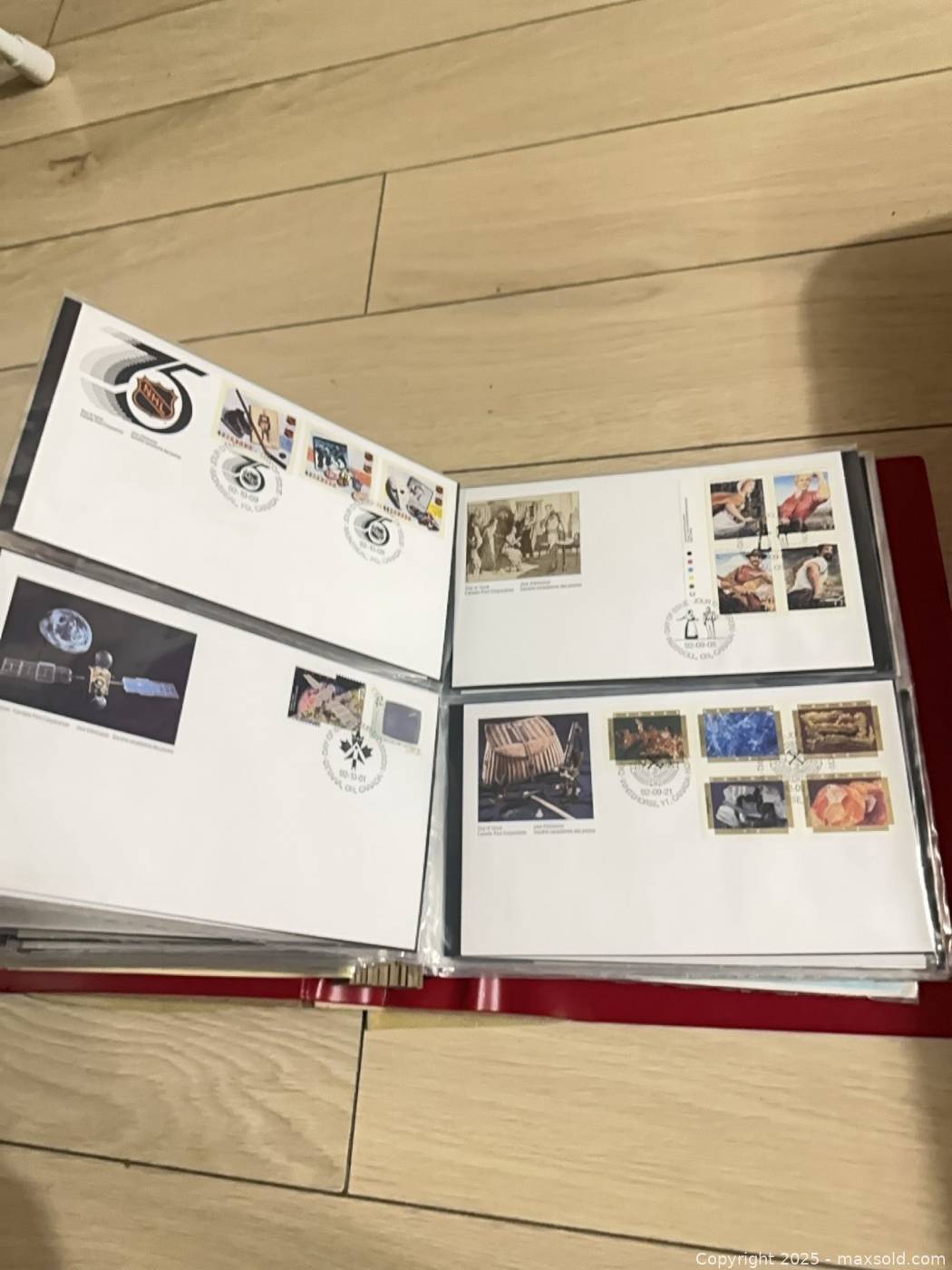 First day cover album with assorted covers | Maxsold
