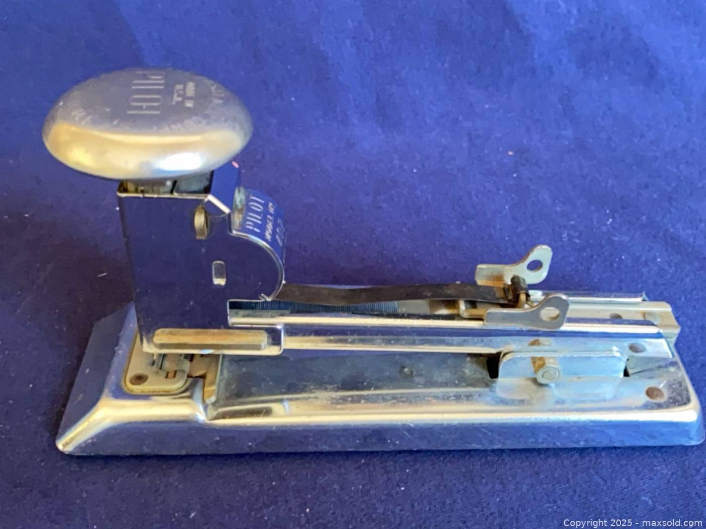 Stapler Pilot Vintage Pilot stapler and tape dispenser | Maxsold