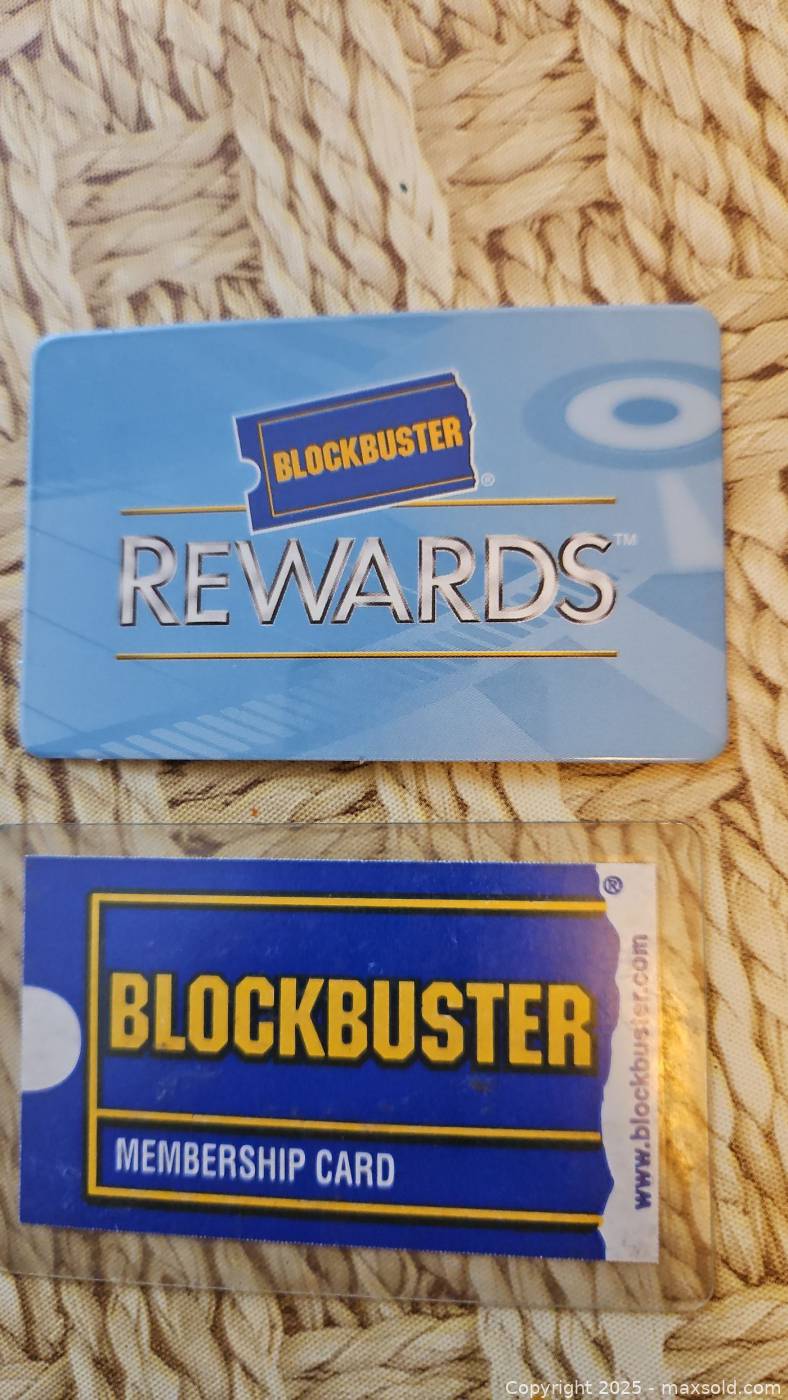 Blockbuster Rewards & Membership Cards | Maxsold