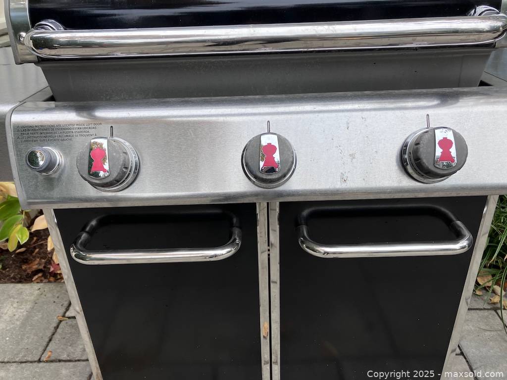 Weber Genesis E-310 Gas Grill With Accessories | Maxsold