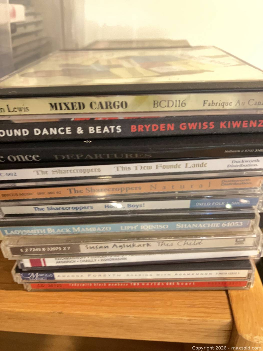 Large assortment of music CDs various genres | Maxsold
