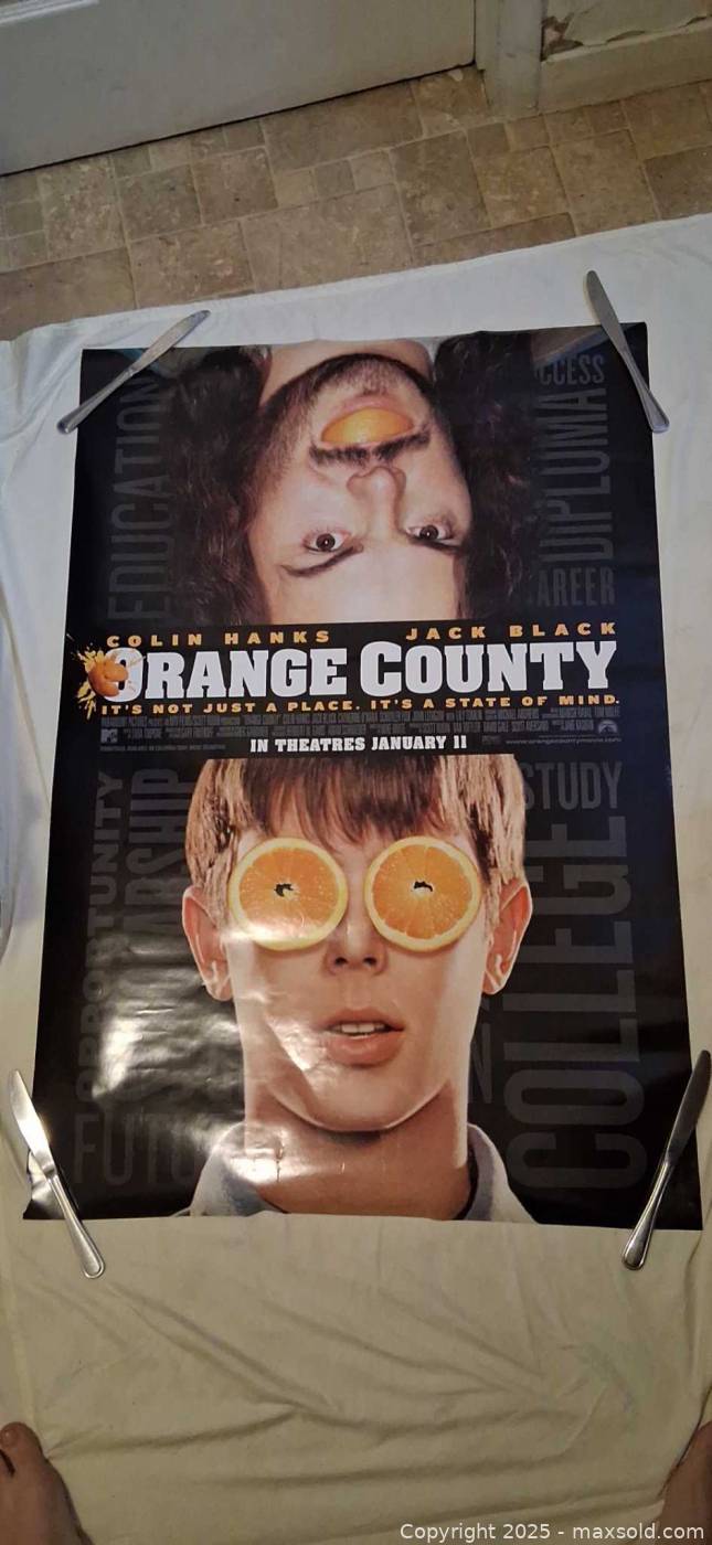 Orange County theatrical movie poster | Maxsold