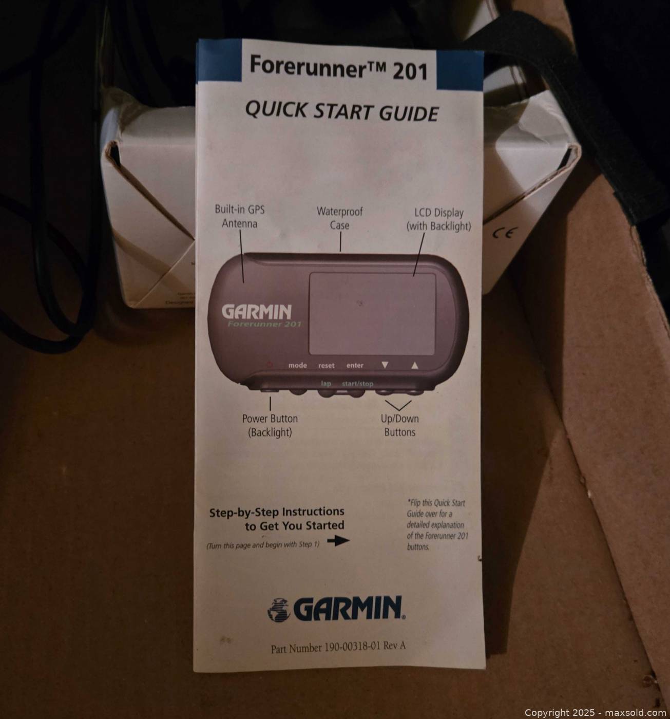 Garmin Forerunner 201 GPS running watch | Maxsold