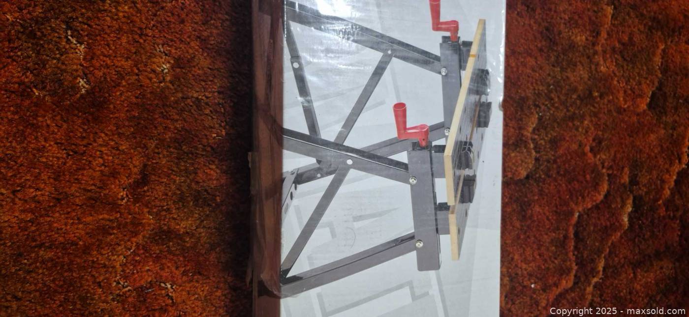Jobmate folding work bench new in box | Maxsold