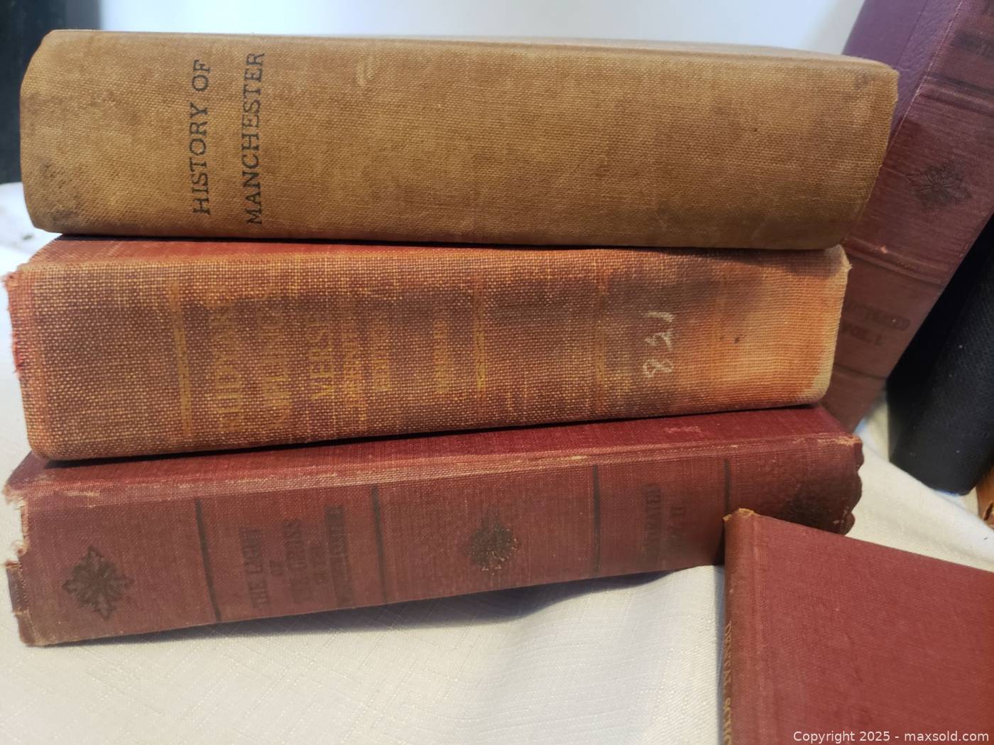 Antique Hardcover Books Collection Maxsold
