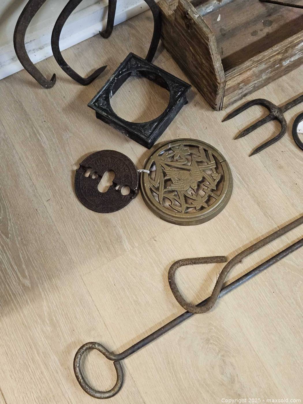 Forged, Cast & Wrought Iron Salvage Lot | Maxsold