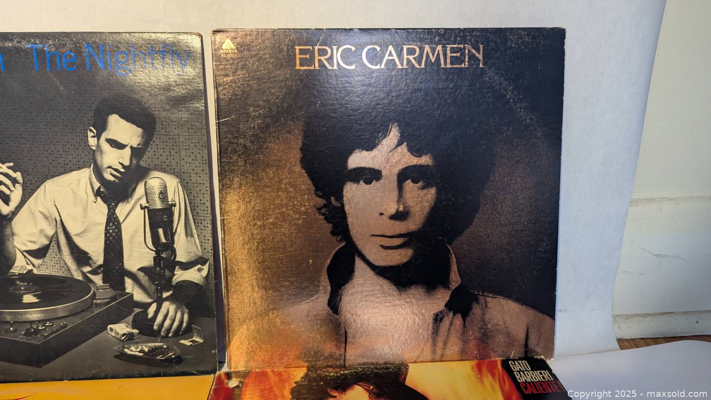 4 vinyl LP records 12