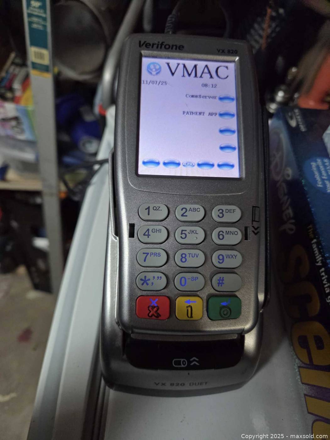 Verifone VX 820 Duet payment terminal | Maxsold