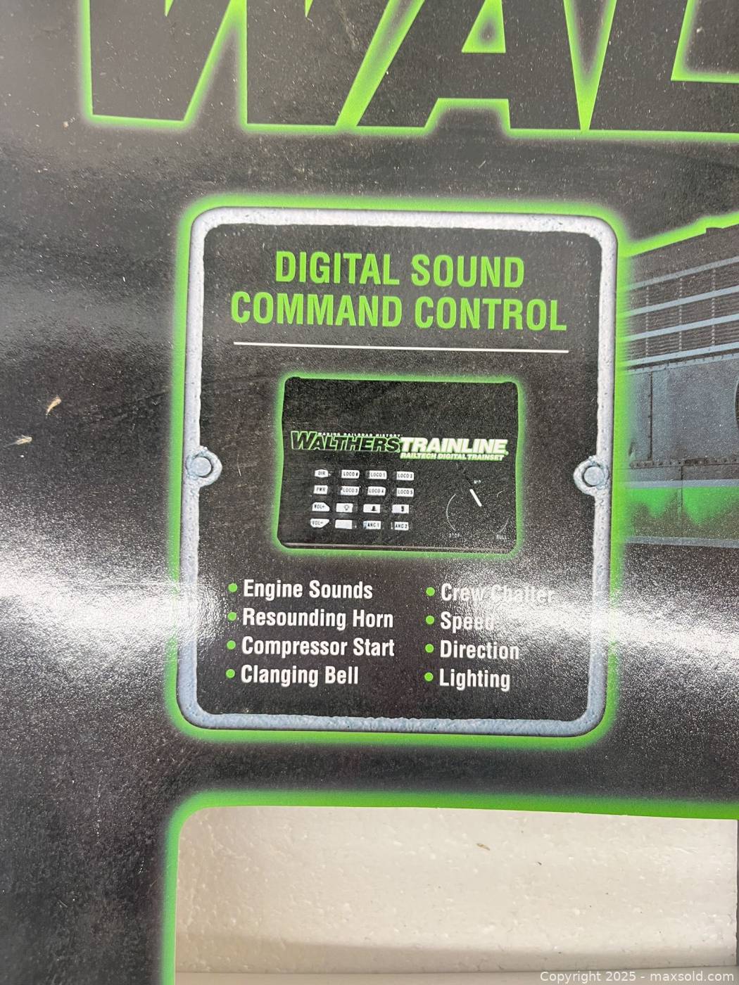 Walthers HO Railtech digital train set | Maxsold