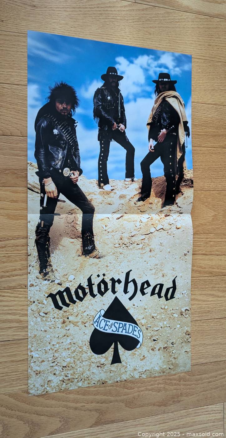 Splatter Spade Motörhead Ace of Spades blue/white vinyl | Maxsold