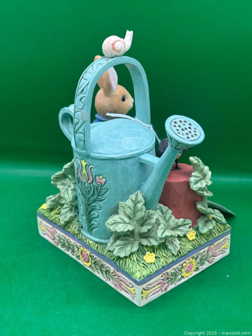 Jim Shore Peter Rabbit with Watering Can figurine | Maxsold