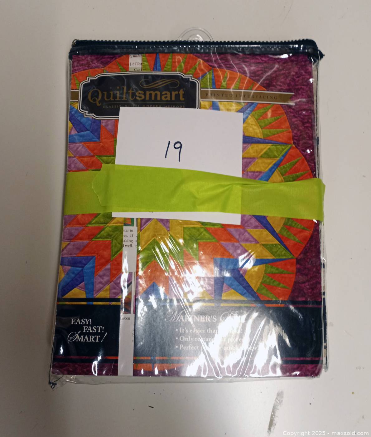Two Quiltsmart fusible interface quilt kits | Maxsold