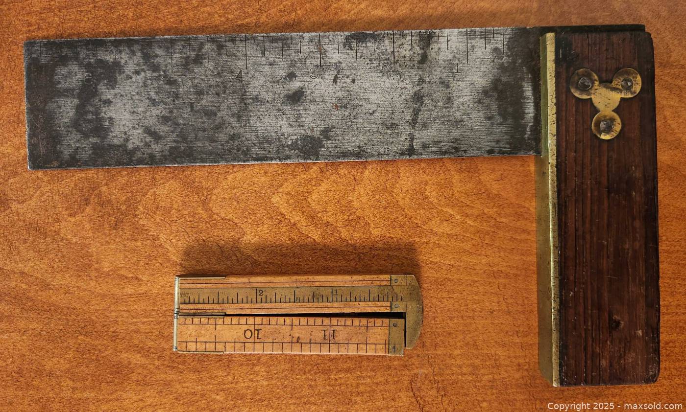 Keen Kutter K320 folding ruler and 6