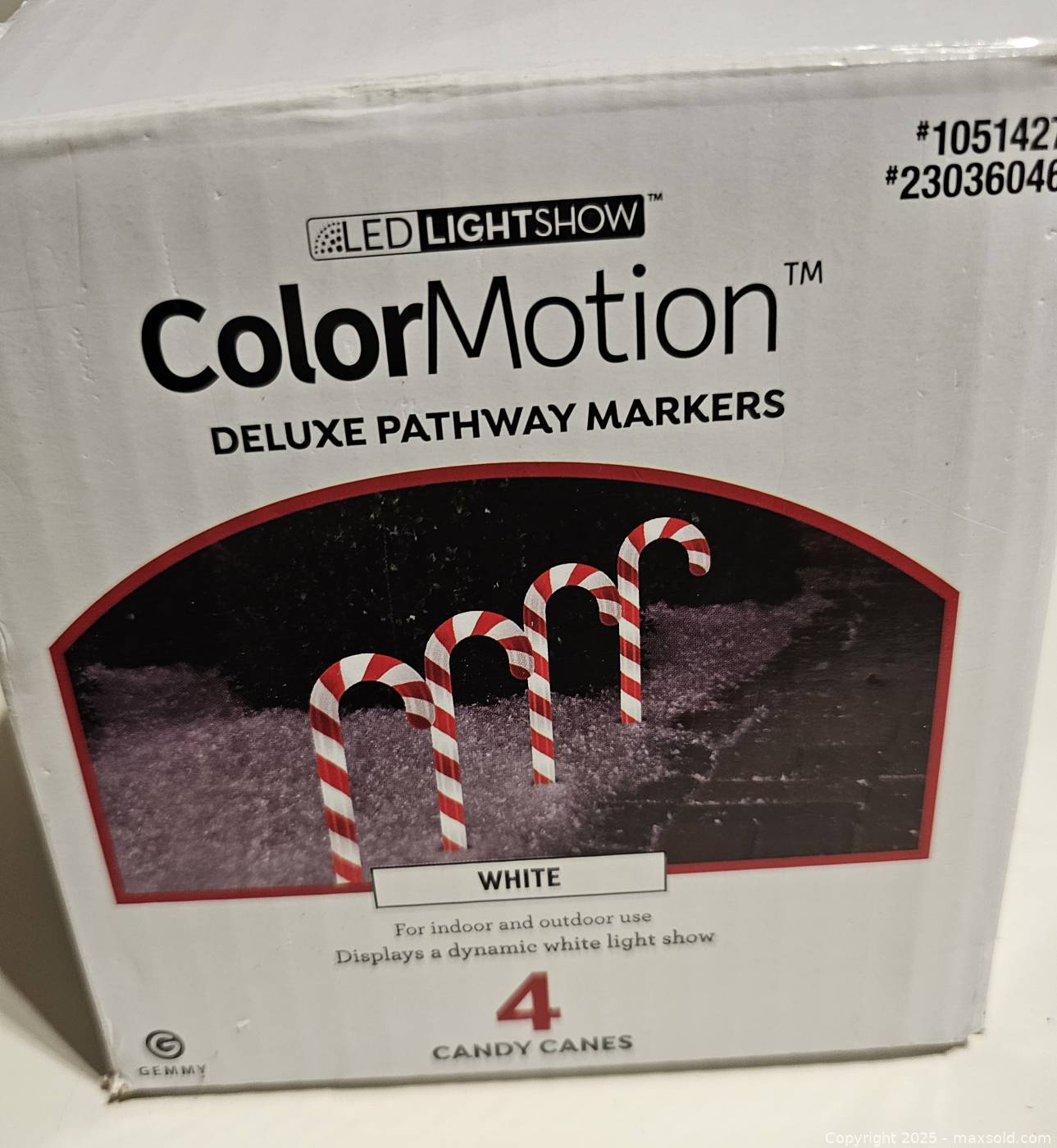 Gemmy ColorMotion LED Candy Cane Pathway Lights | Maxsold