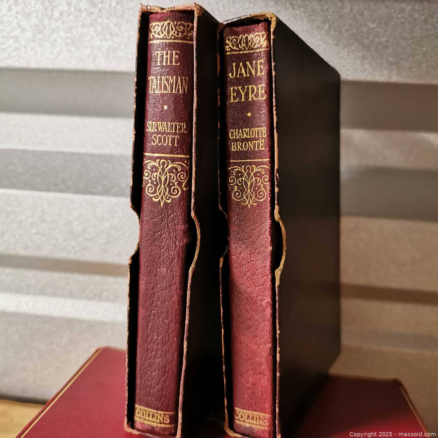 Mixed Vintage Books Stack Decor 6 Maxsold